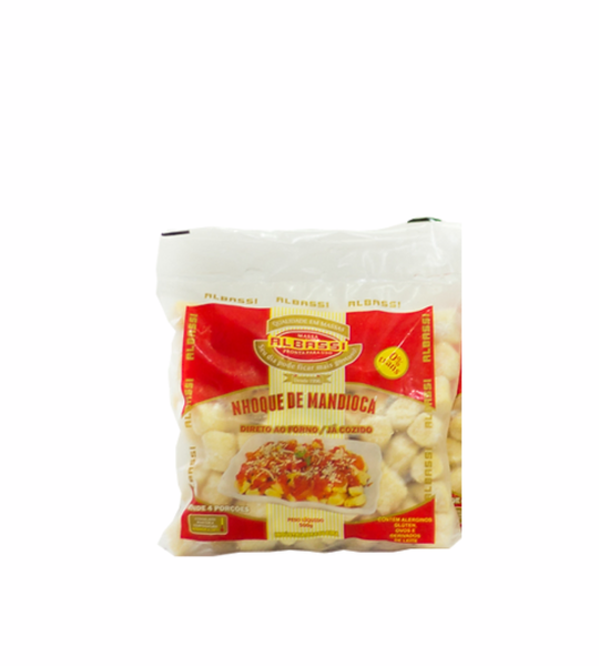 NHOQUE DE MANDIOCA ALBASSI 500G