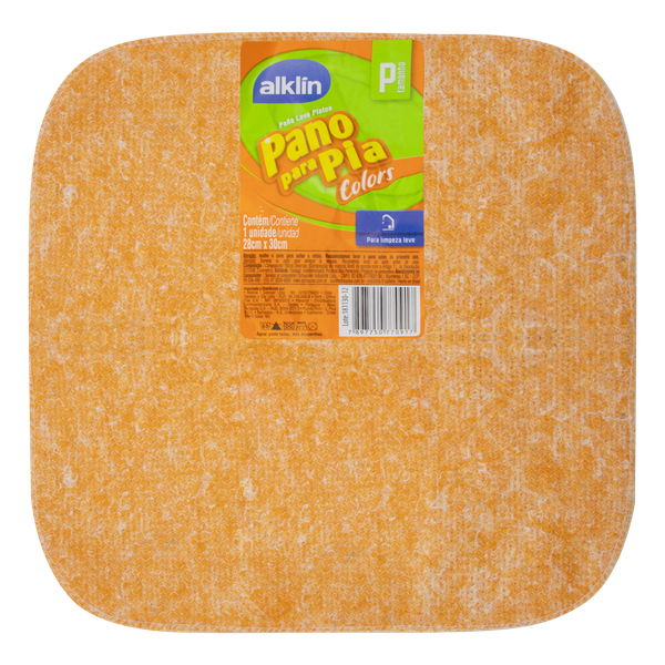 PANO DE LIMPEZA ALKLIN PIA 28X60 COLORS