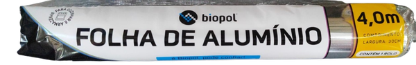 PAPEL ALUMINIO BIOPOL 4.0M 30CM