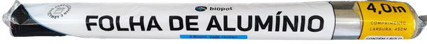 PAPEL ALUMINIO BIOPOL 4.0M 45CM