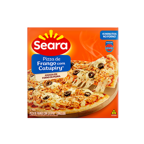 PIZZA SEARA 460G FRANGO C/CATUPIRY