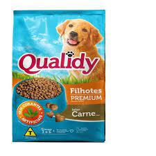 RAÇÃO QUALIDY 10,1KG FILHOTES CARNE