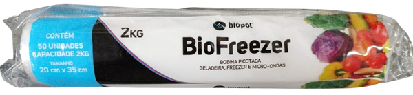 SACO FREEZER BIOFREEZER 2KG 20X35 C/50UN