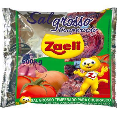 SAL ZAELI 500G GROSSO TEMPERADO COD 1002