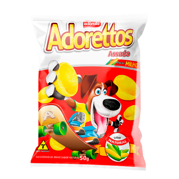 SALG ADORETTOS 50G MILHO GALINHA