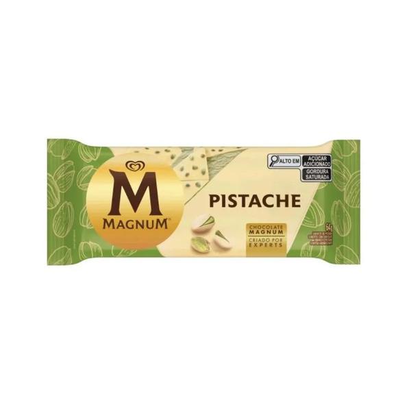 SORVETE KIBON MAGNUM PALITO 64G PISTACHE