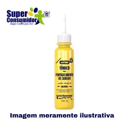 TÔNICO GOTA DOURADA 100ML POWER 3MIN