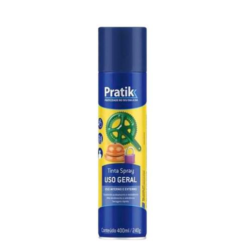 TINTA SPRAY PRATIK 400ML AZUL ESCURO