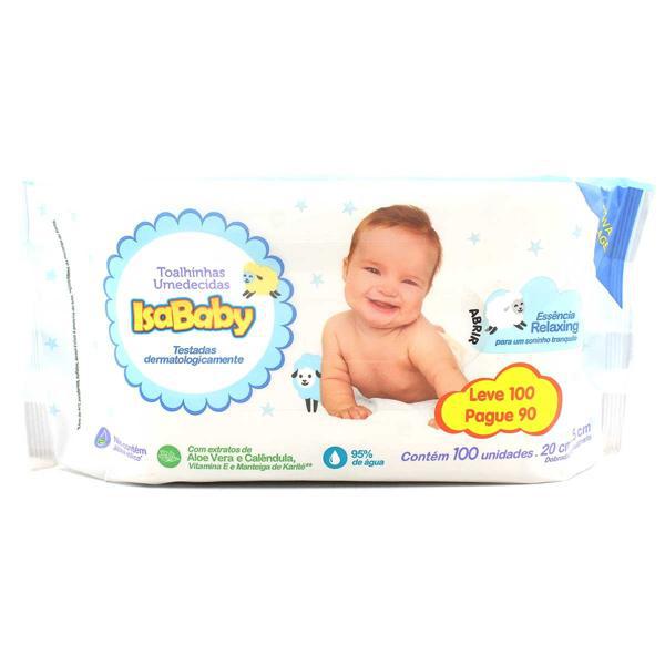 TOALHINHA UMEDECIDAS ISABABY LV100PG90 P