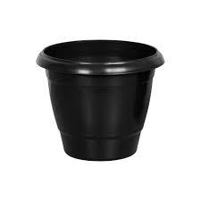 VASO PLASNEW REDONDO GRANDE PRETO 22L