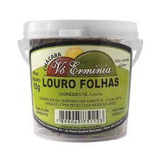 VO ERMINIA LOURO FOLHAS 15G BALDE
