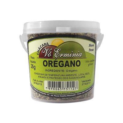 VO ERMINIA OREGANO 25G BALDE