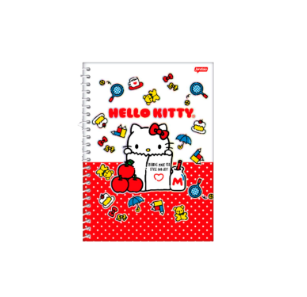 CADERNO JANDAIA HELLO KIT CD 1M 80FLS