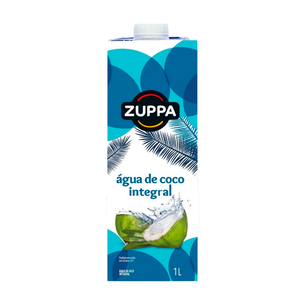 AGUA DE COCO ZUPPA INTEGRAL 1L