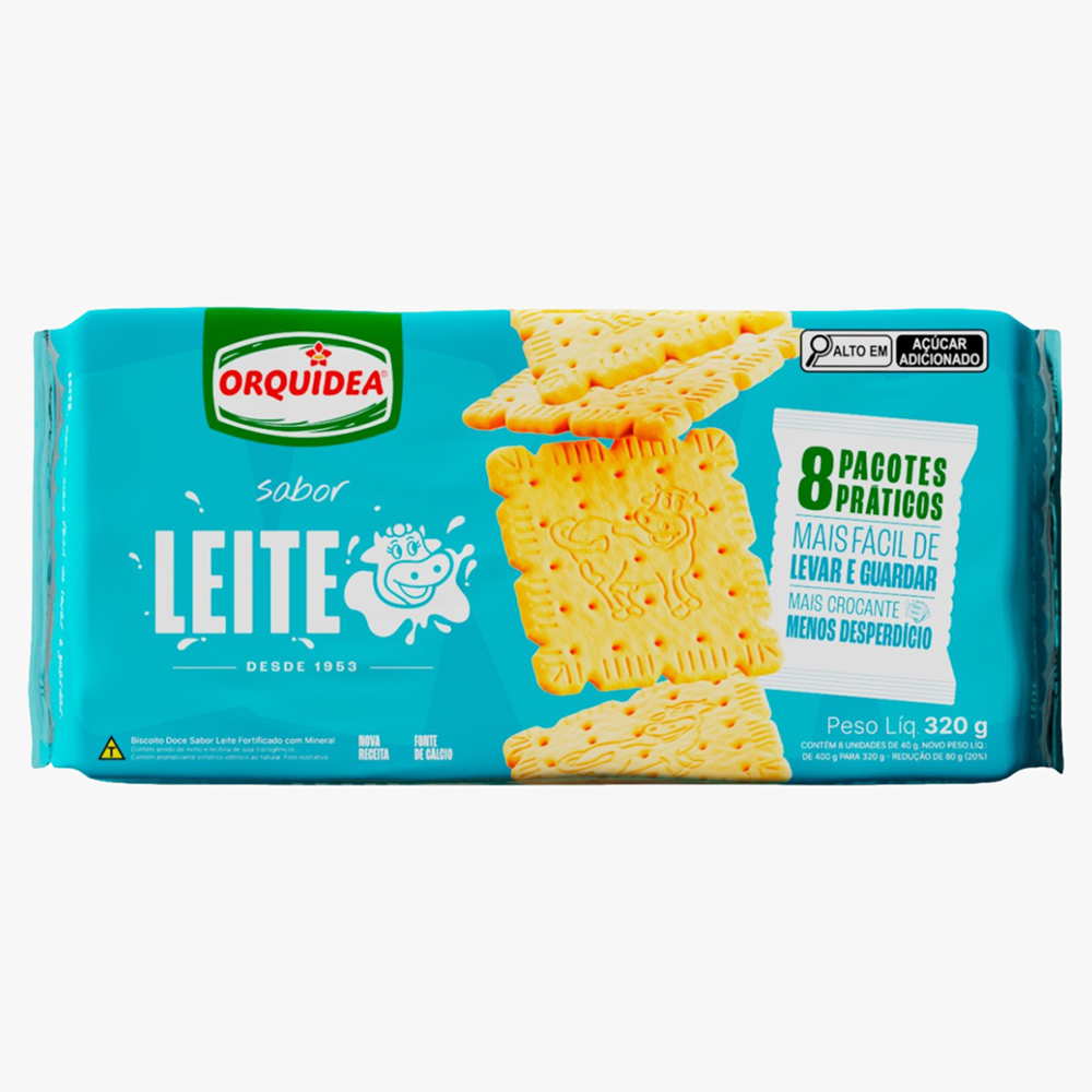 BISC ORQUIDEA LEITE 320G