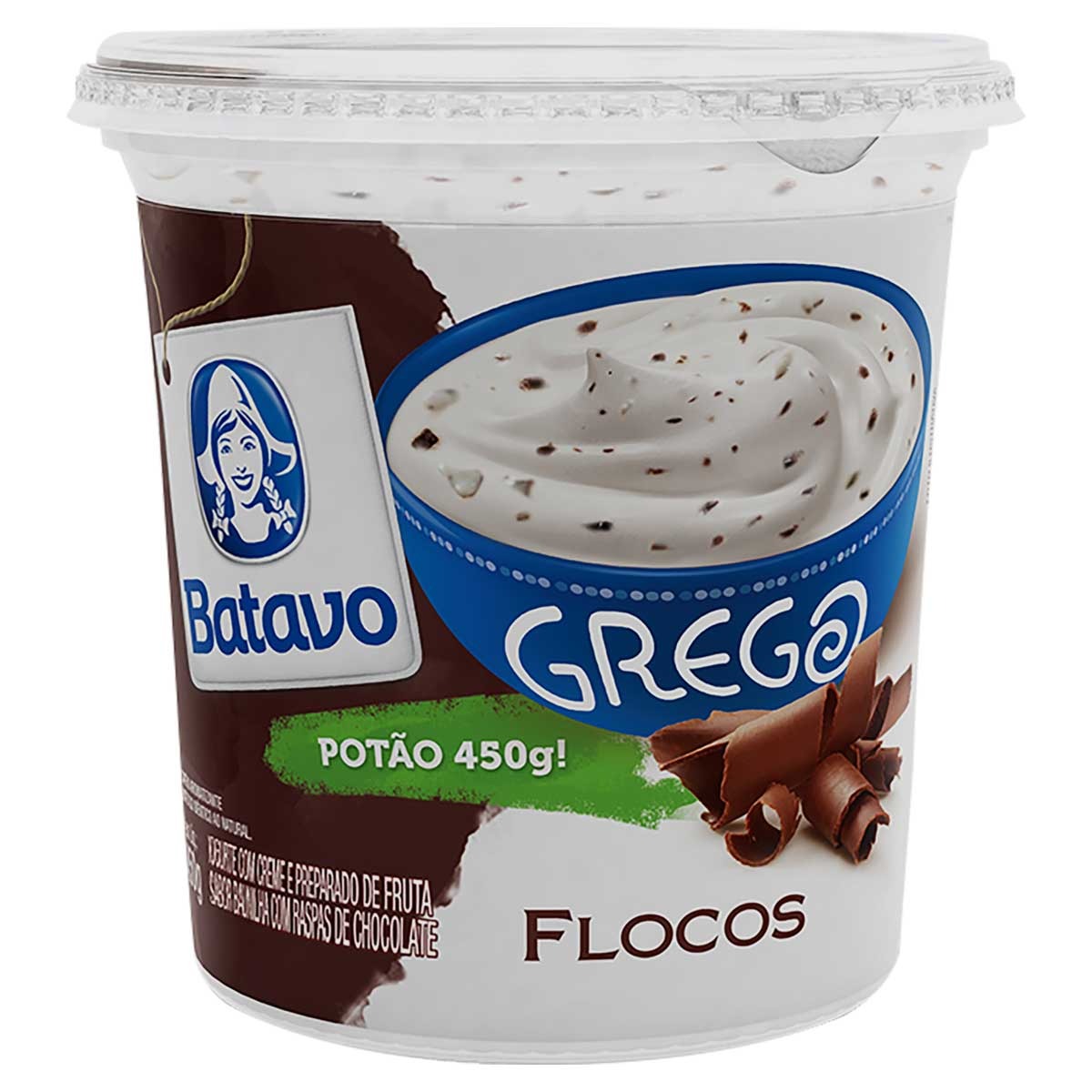 IOG BATAVO GREGO 450G, FLOCOS