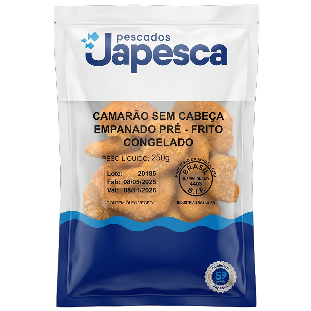 CAMARAO JAPESCA EMP CONG 250G
