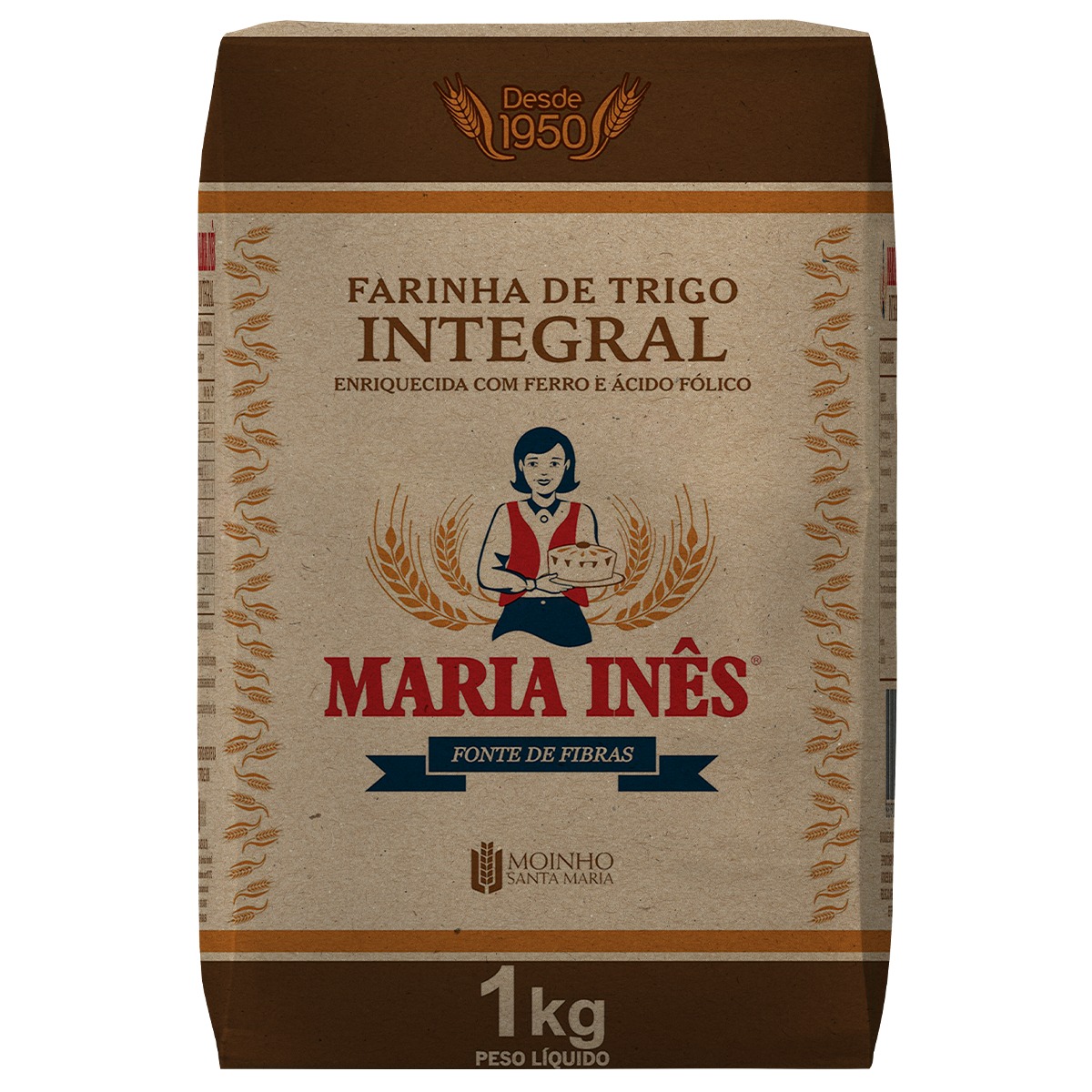 FARINHA TRIGO MARIA INES INTEGRAL 1KG