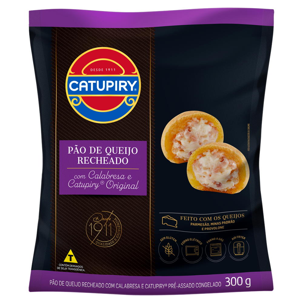 PAO DE QUEIJO CATUPIRY 300G, CALABRESA