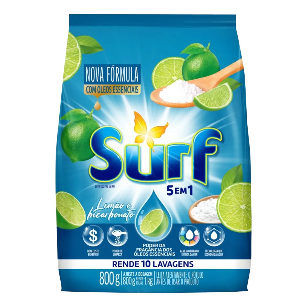 DET PO SURF 800G, LIMAO/BICARBONATO