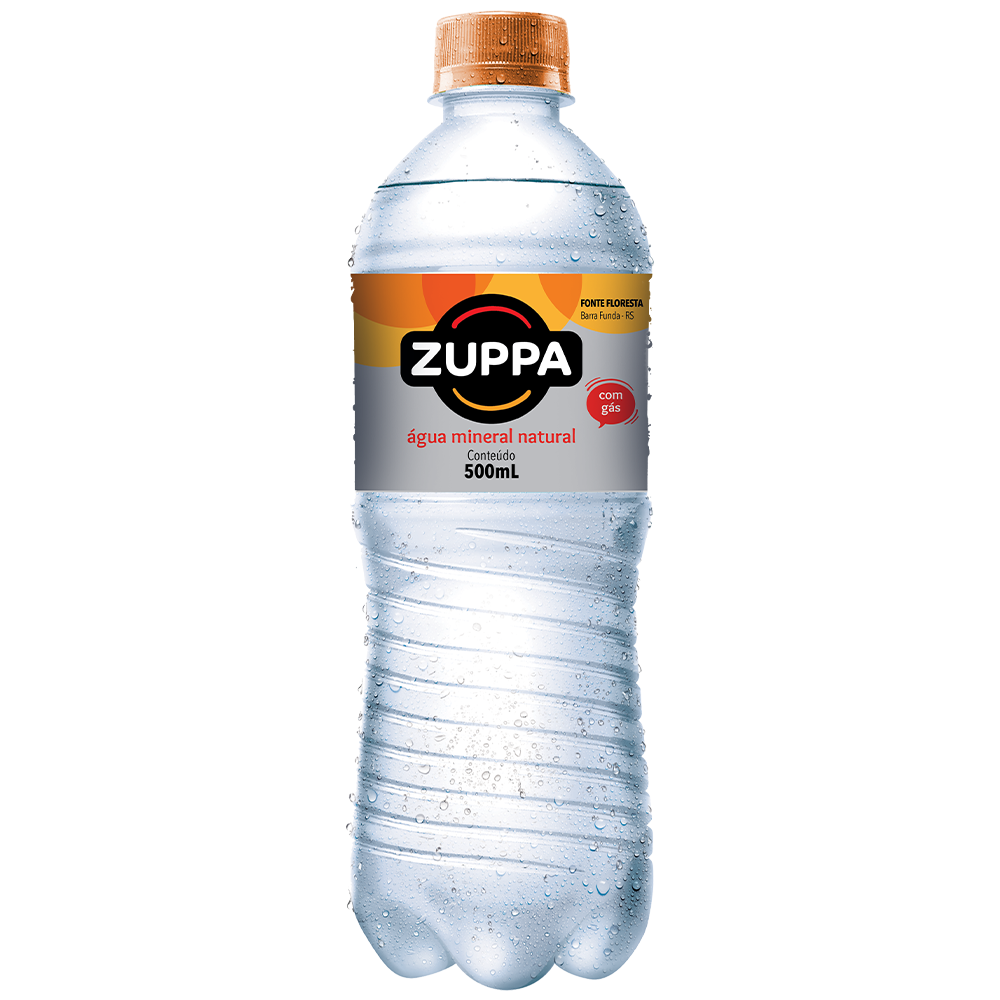 AGUA MINERAL ZUPPA C/GAS 500ML