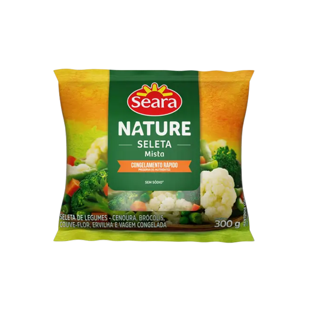 SELETA SEARA MISTA CONG 300G