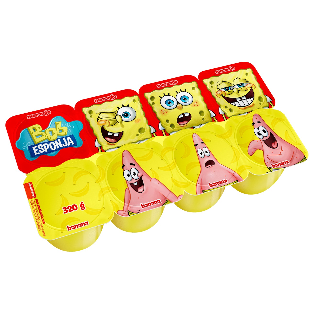 IOG BOB ESPONJA PETIT 320G, MGO/BANANA