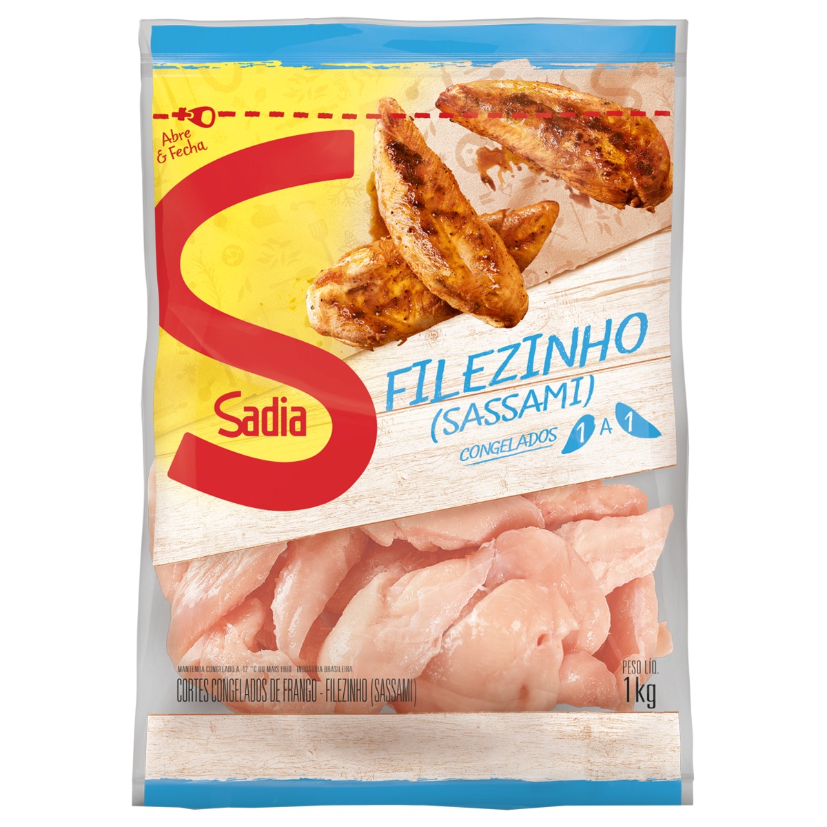 CARNE FGO FILEZINHO SADIA CONG 1KG