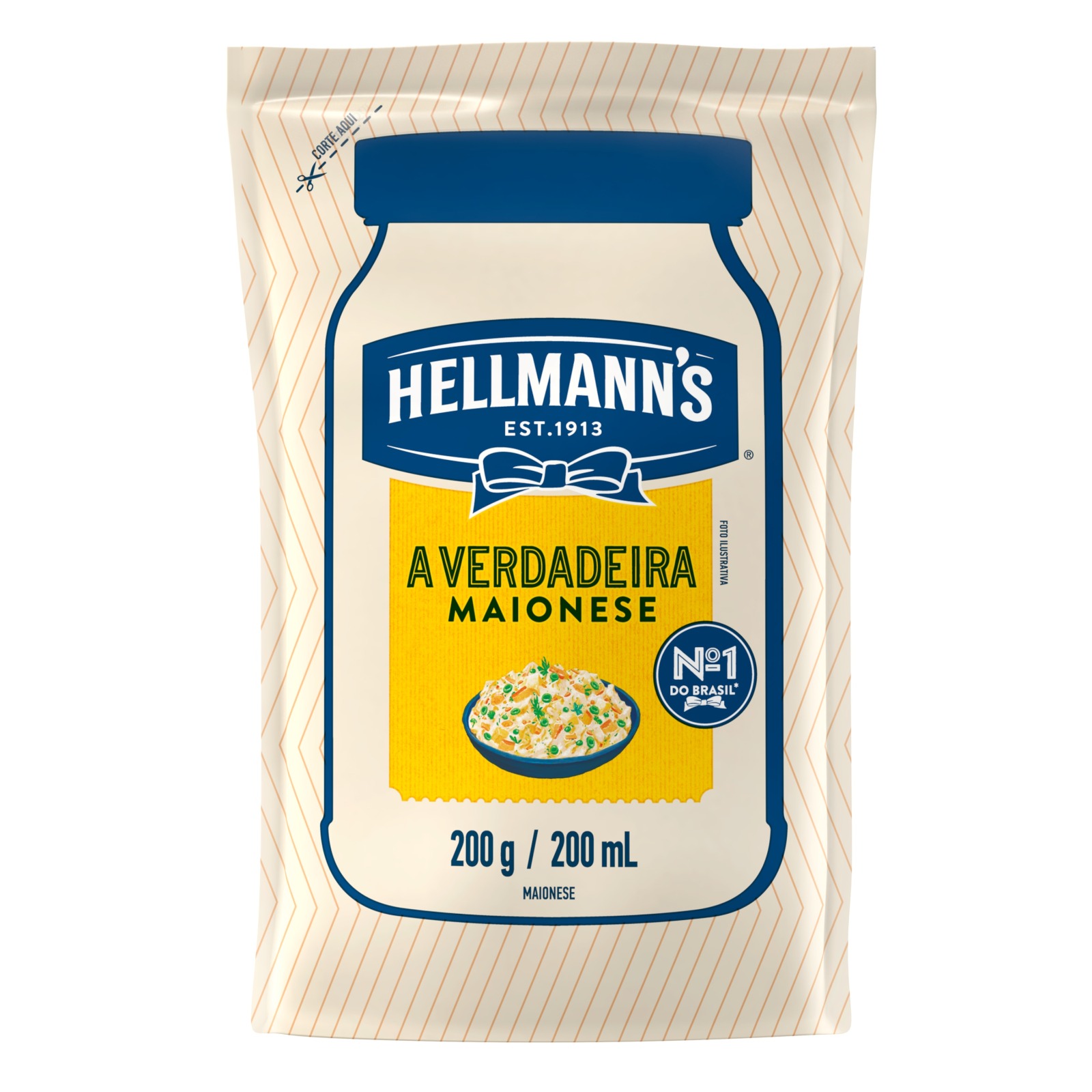 MAIONESE HELLMANNS TRAD SC 200G