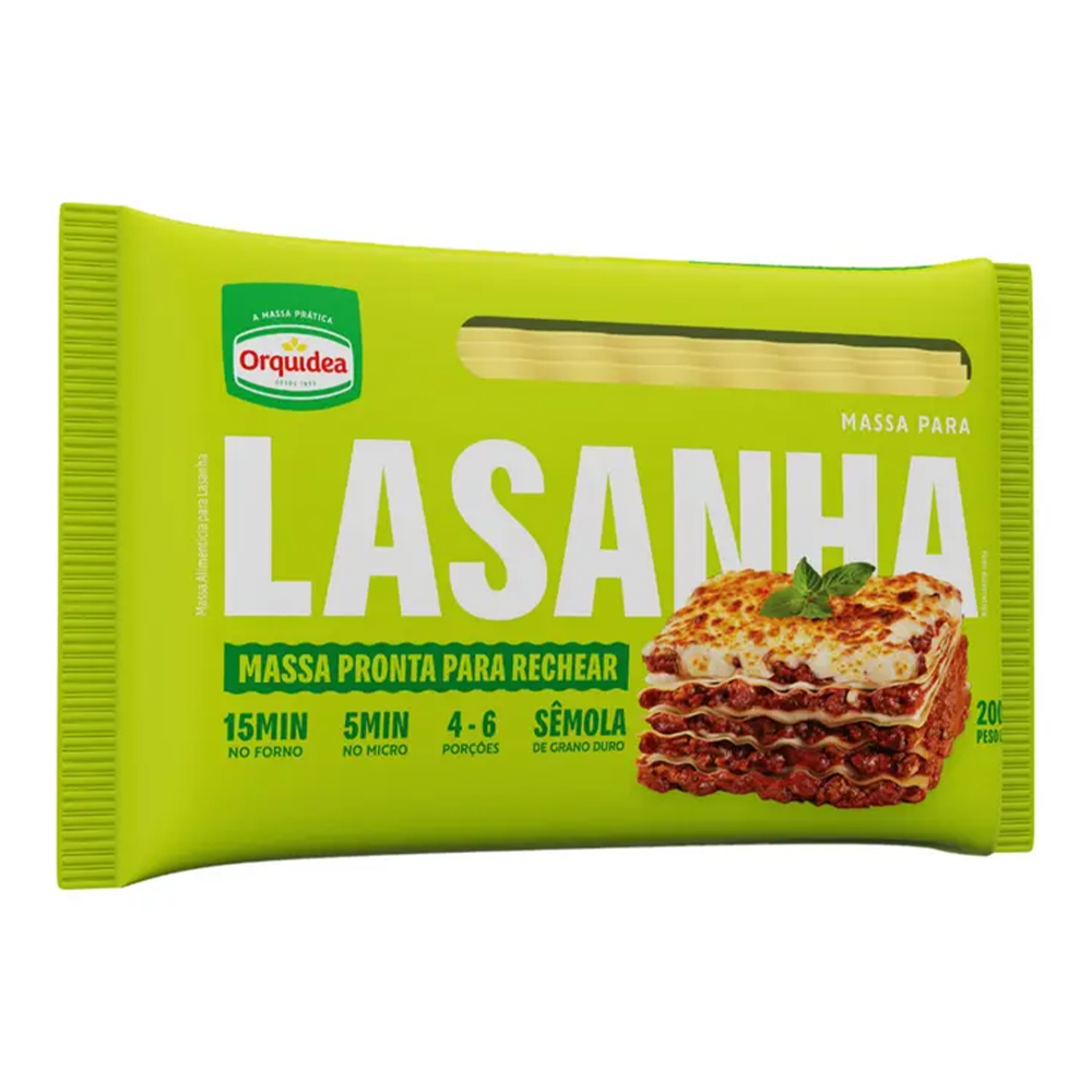MASSA ORQUIDEA LASANHA 200G