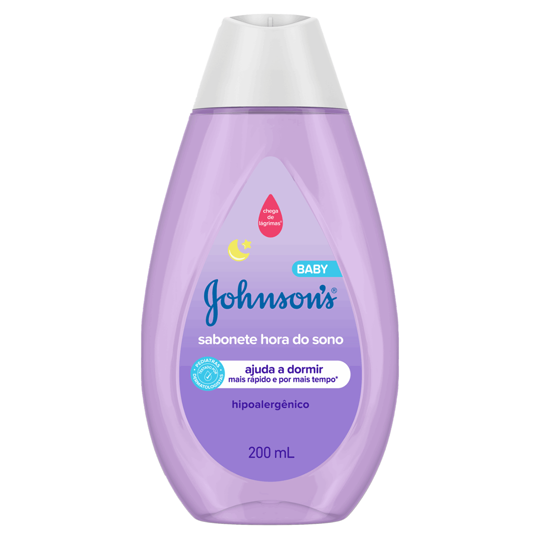 SAB LIQ JOHNSON 200ML, HORA DO SONO
