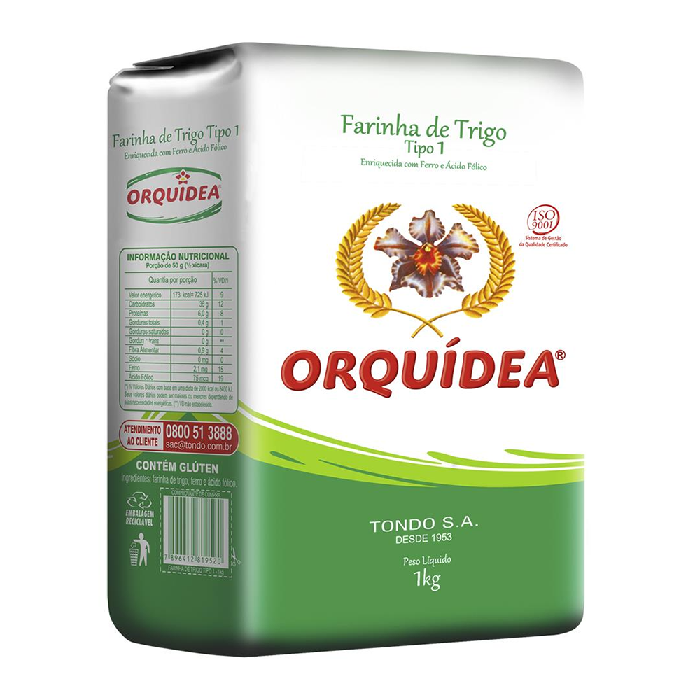 FARINHA TRIGO ORQUIDEA 1KG