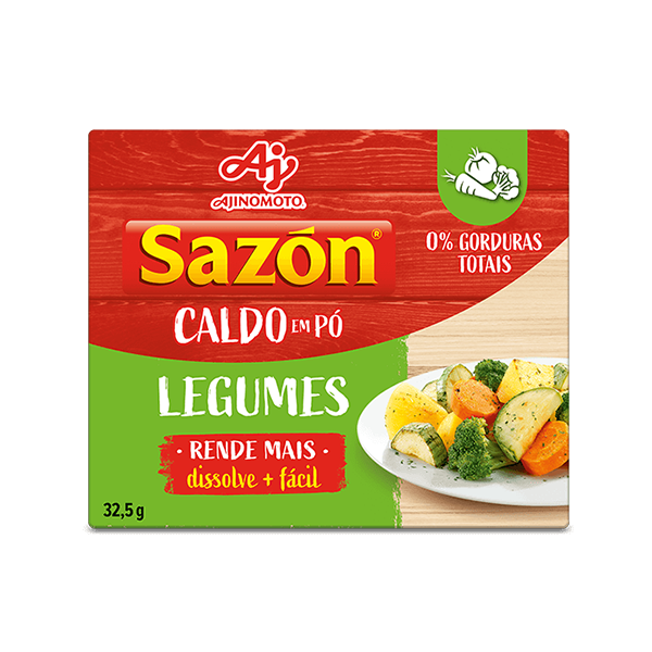 CALDO PO SAZON 32,5G, LEGUMES