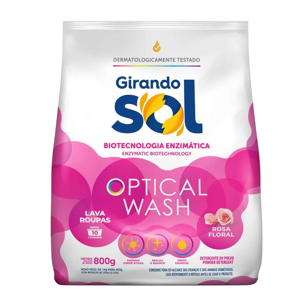 DET PO GIRANDO SOL 800G, ROSA