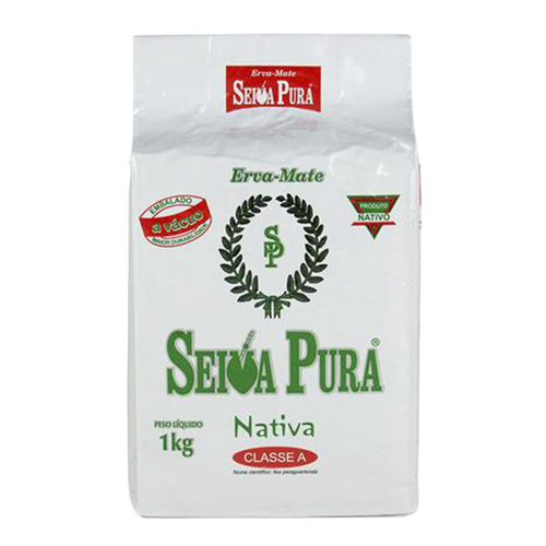 ERVA MATE SEIVA PURA NAT BRANCA 1KG