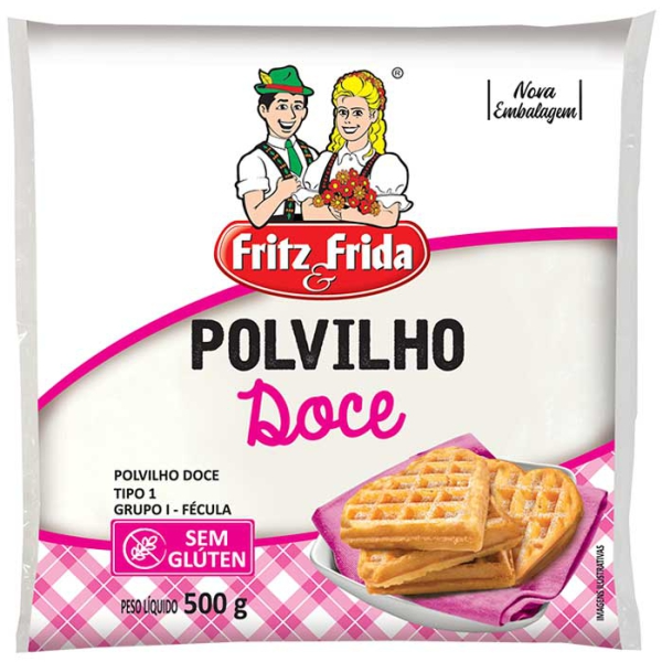 POLVILHO DOCE FRITZ FRIDA 500G