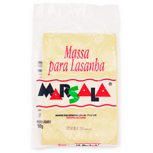 MASSA MARSALA LASANHA 500G