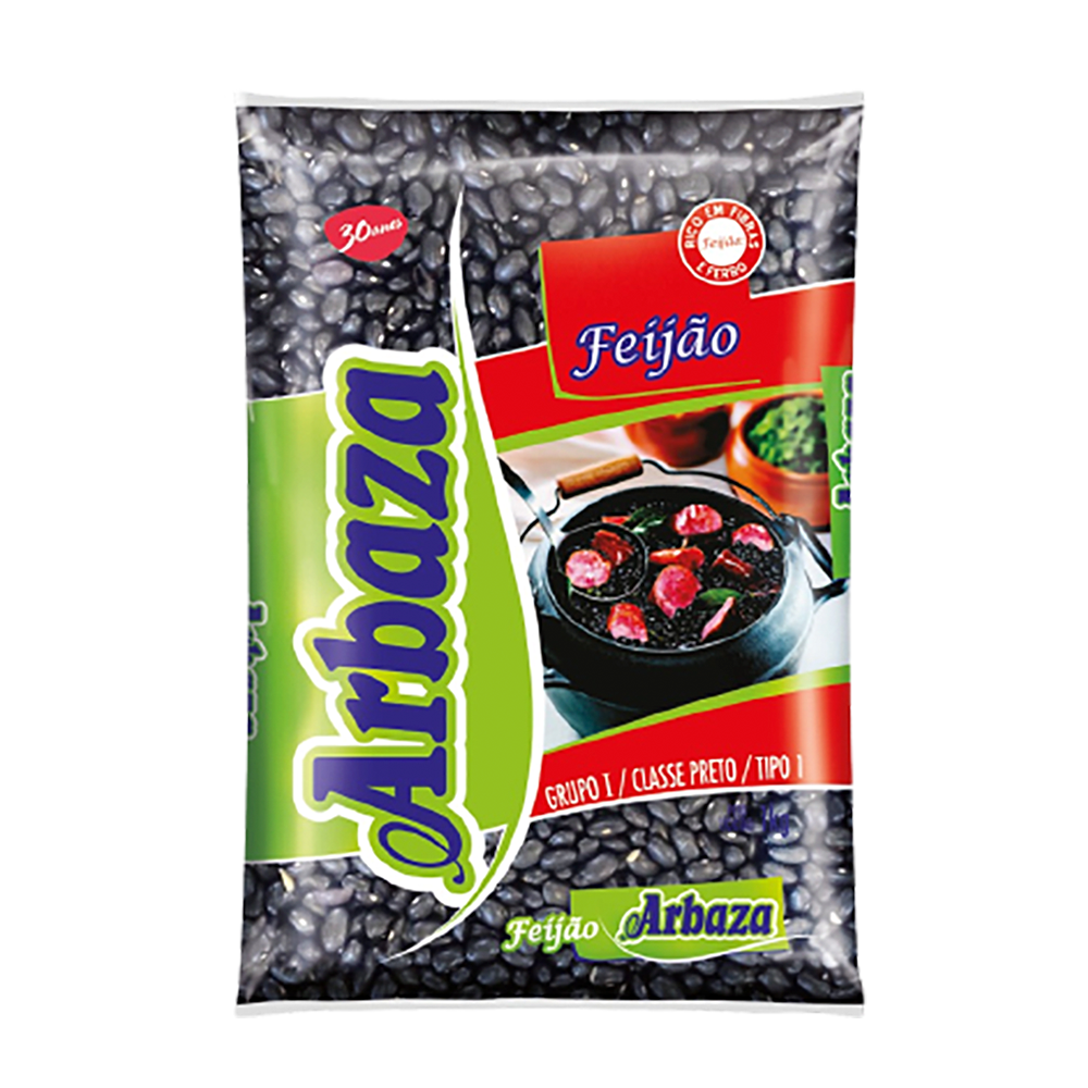 FEIJAO PRETO ARBAZA T1 1KG