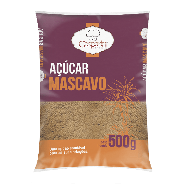 ACUCAR MASCAVO GASPARIN 500G