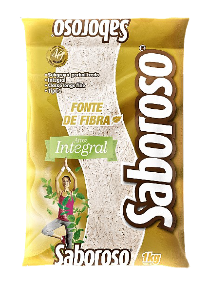 ARROZ SABOROSO INTEGRAL T1 1KG