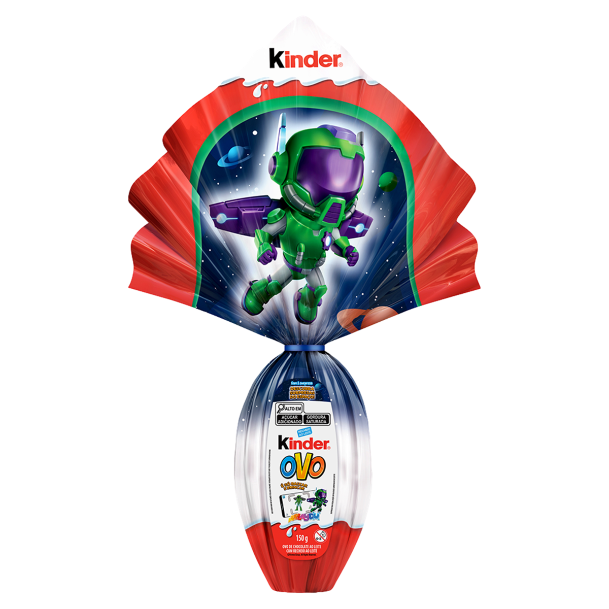 OVO KINDER APPLAYDU MUNDO DRAGOES 150G