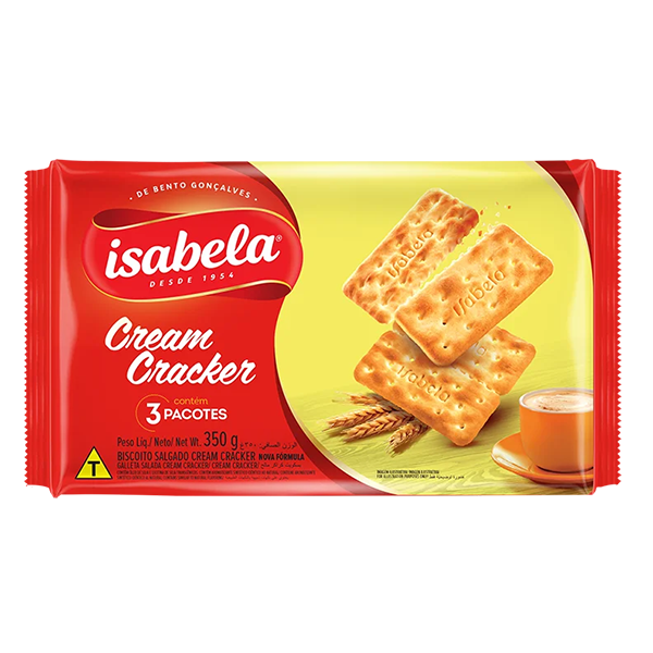 BISC ISABELA CREAM CRACKER 350G