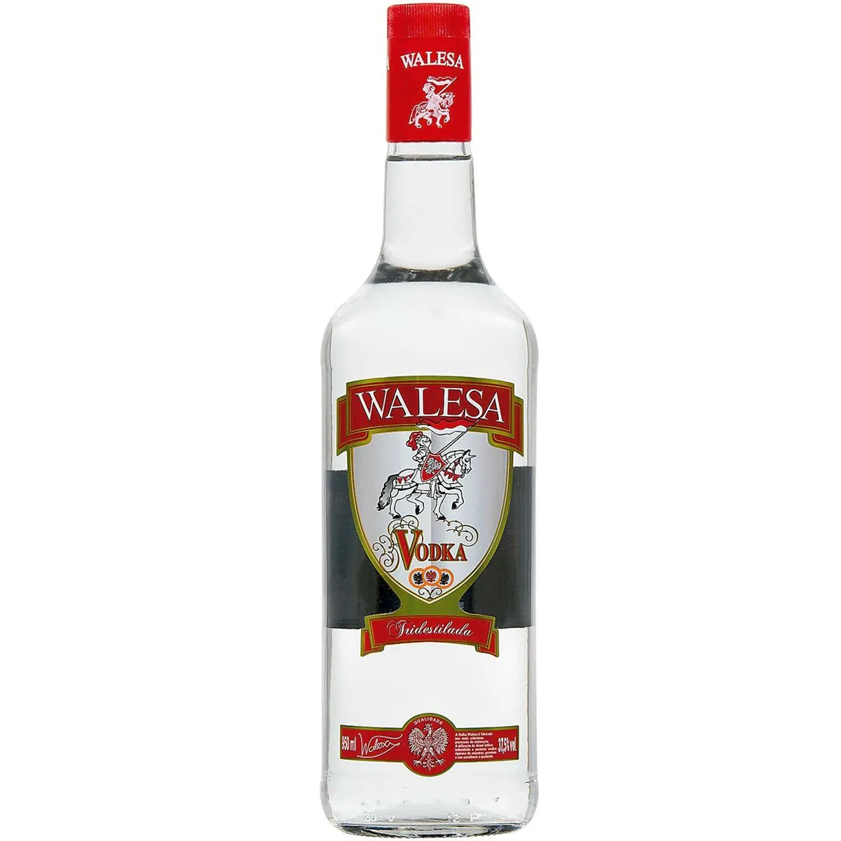 VODKA WALESA PREMIUN TRIDESTILADA 950ML