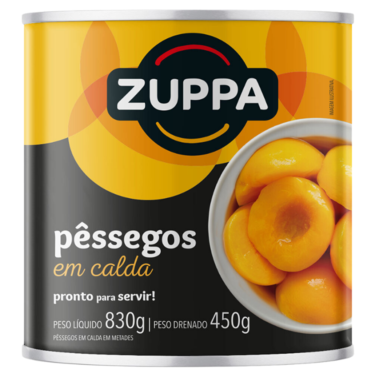 PESSEGO CALDA ZUPPA 450G