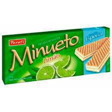 BISC WAFER MINUETO 81G, LIMAO