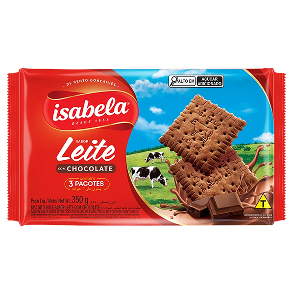 BISC ISABELA MARIA 350G, CHOCOLATE