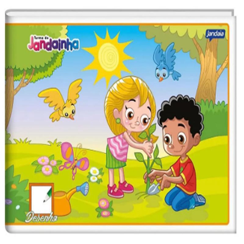 CADERNO JANDAINHA BROCHURA DESENHO 40FLS