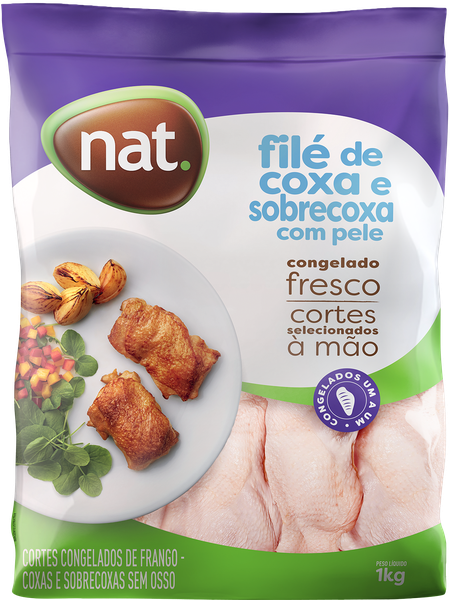 CARNE FGO FILE COXA S/C NAT CONG IQF 1KG