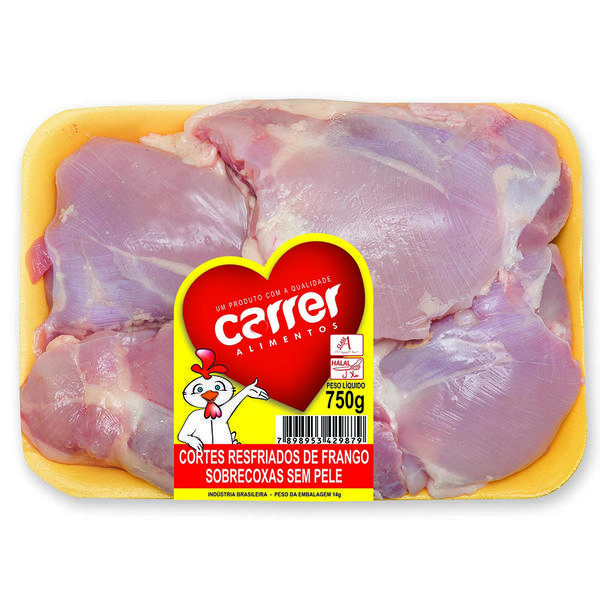 CARNE FGO SOBRECOXA CARRER S/OS S/P 750G