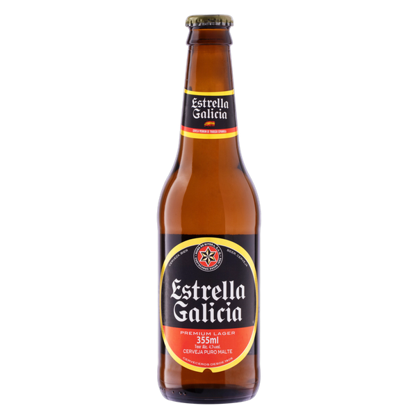 CERVEJA ESTRELLA GALICIA LN 355ML